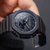g shock ga 2100 black analog watch and 200m water resistant g987