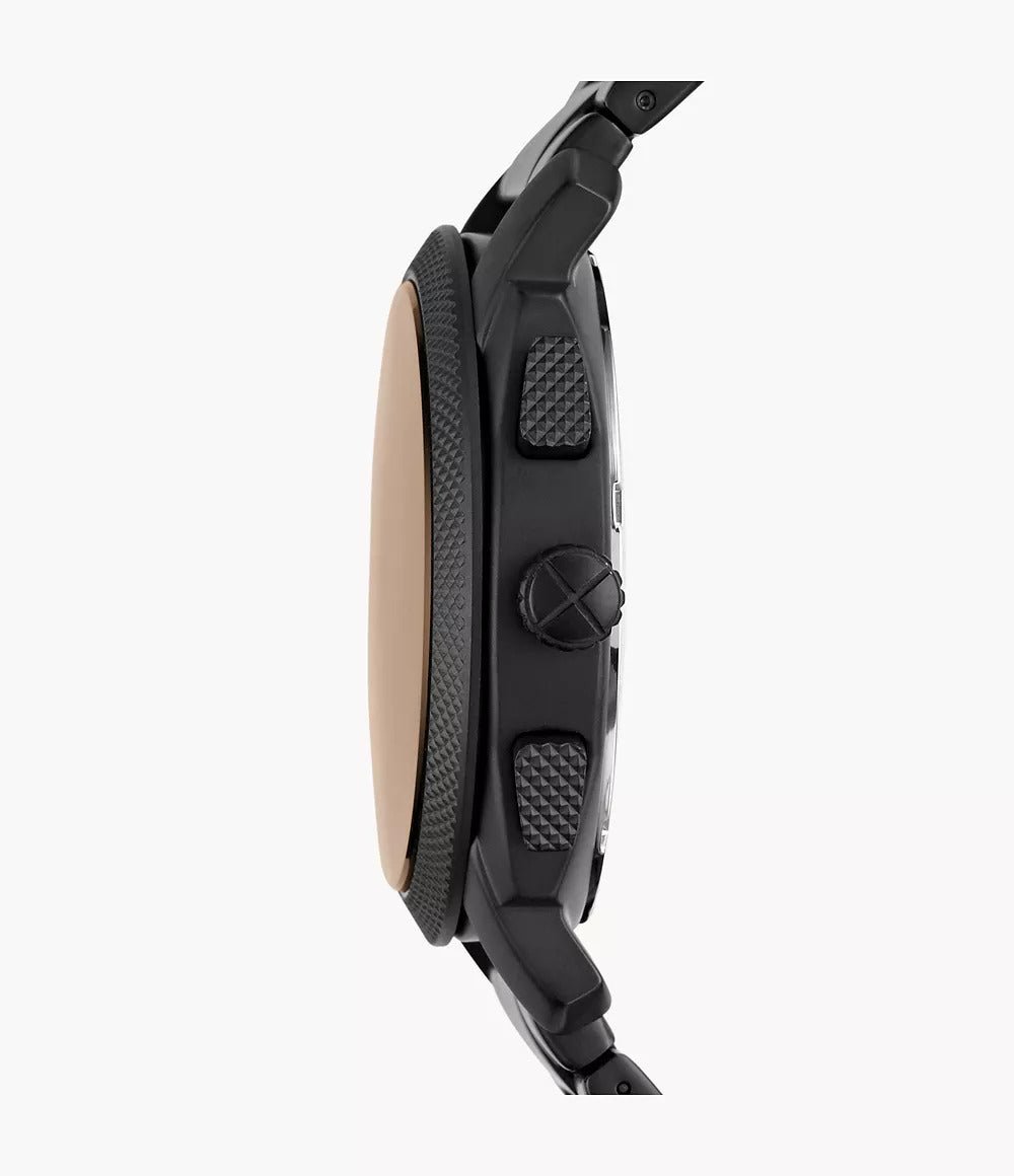 import placeholder for 5272 fossil watch machine chronograph matt black dial watch for men