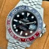 rolex – black & red bezel with jubilee bracelet