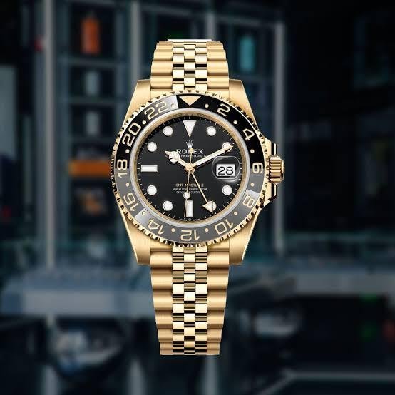 rolex gmt ii gold luxury
