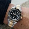 rolex gmt master ii ever rose automatic watch