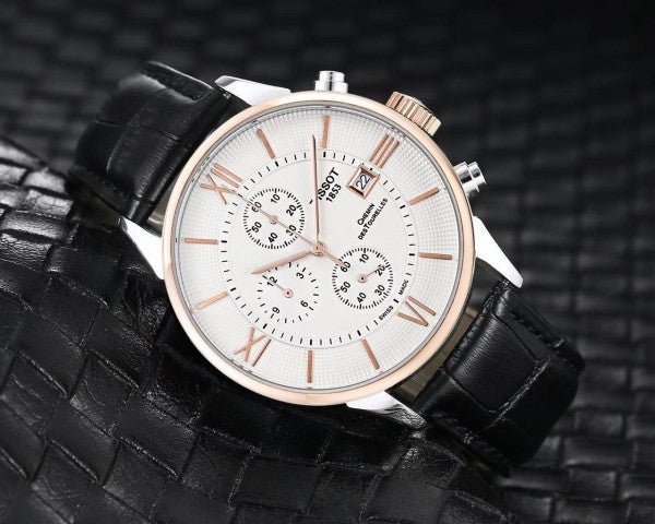 import placeholder for 5477 tissot 1853 men’s brown & white watch