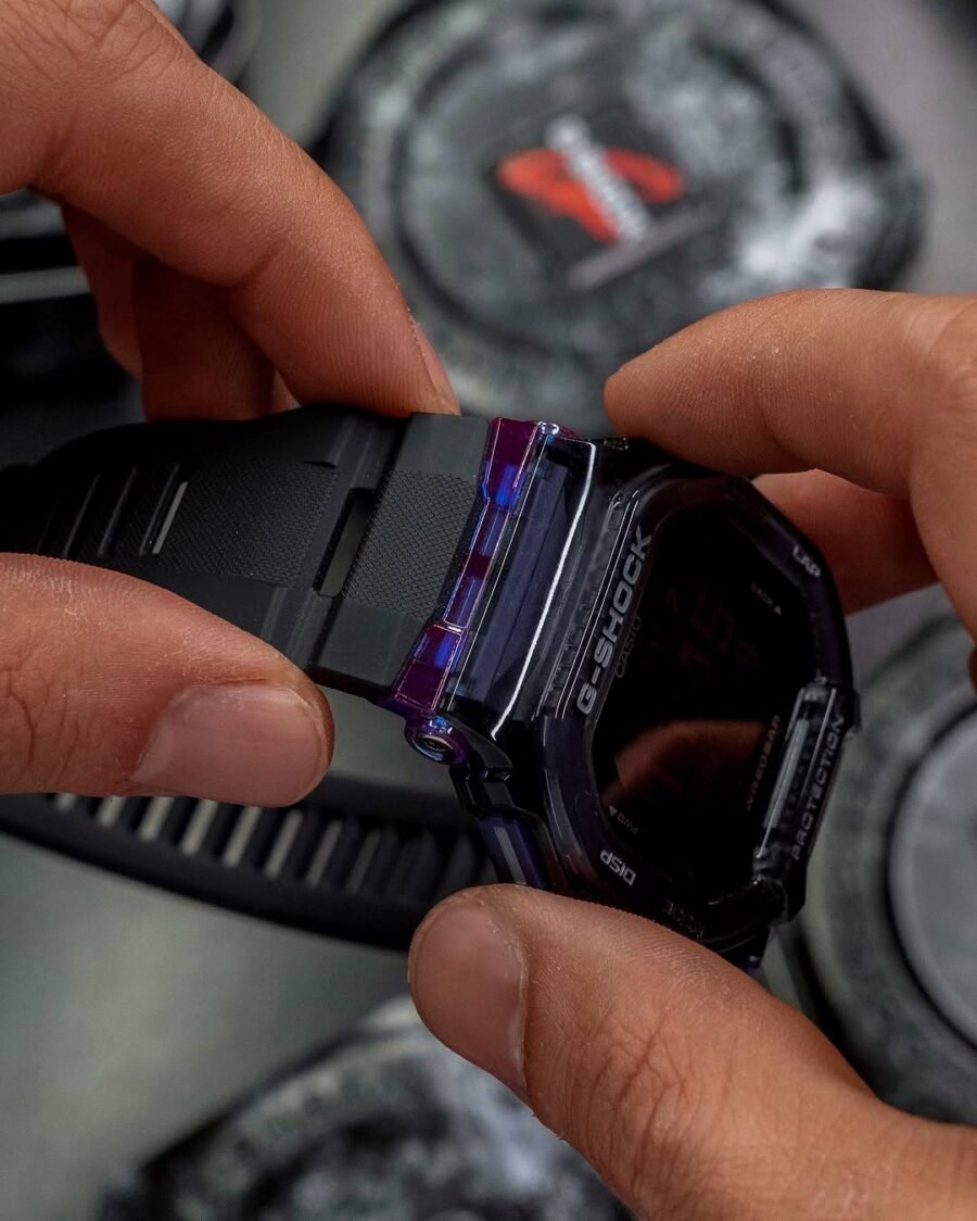 casio g shock gbd 200sm purple