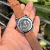 tommy hilfige r automatic leather lightbrown copper white