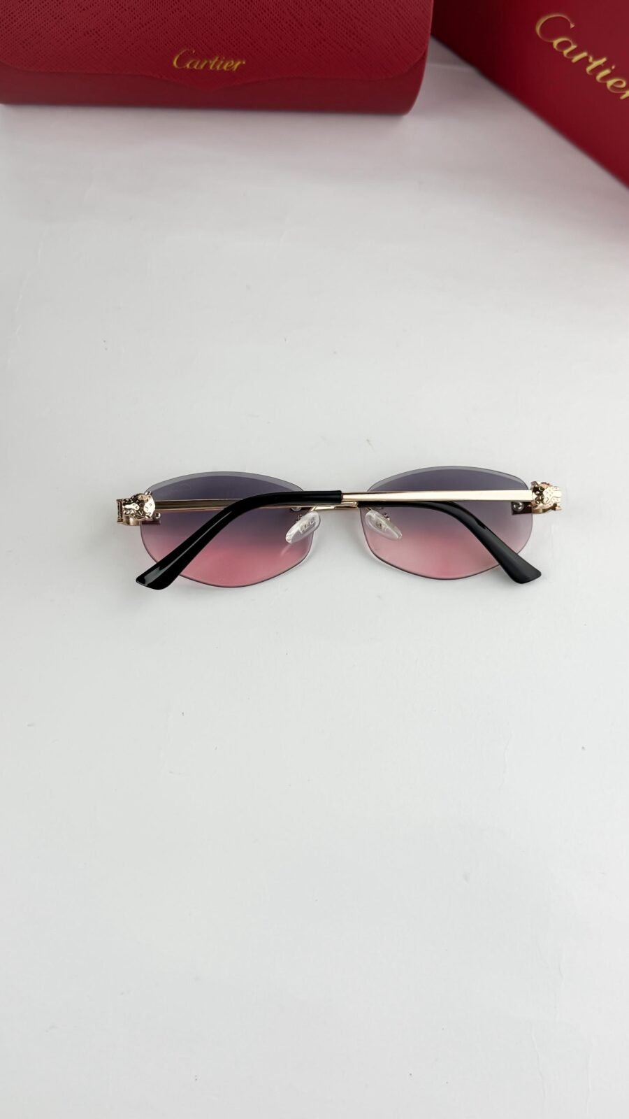 cartier gold pink shaded 8059