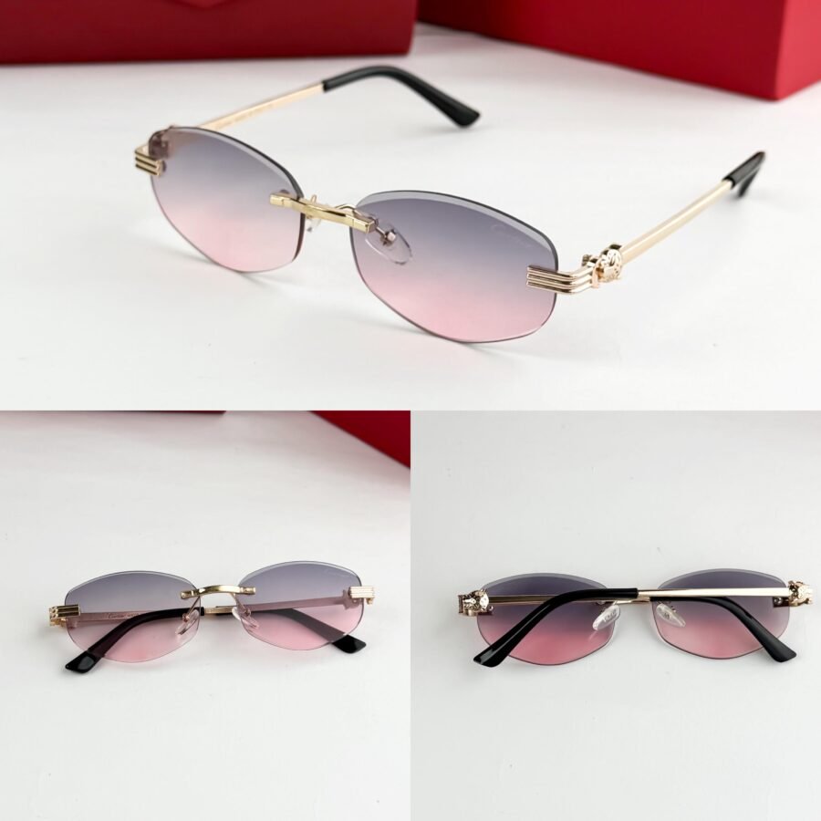 cartier gold pink shaded 8059