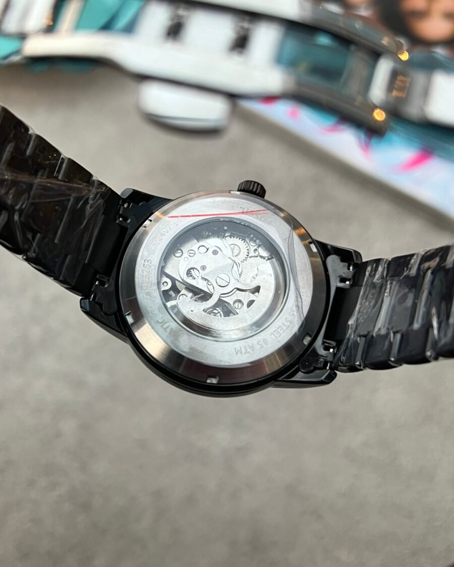 fossi l heritage automatic black