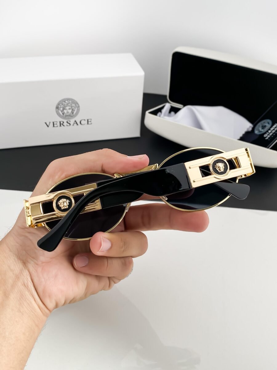 versace gold black