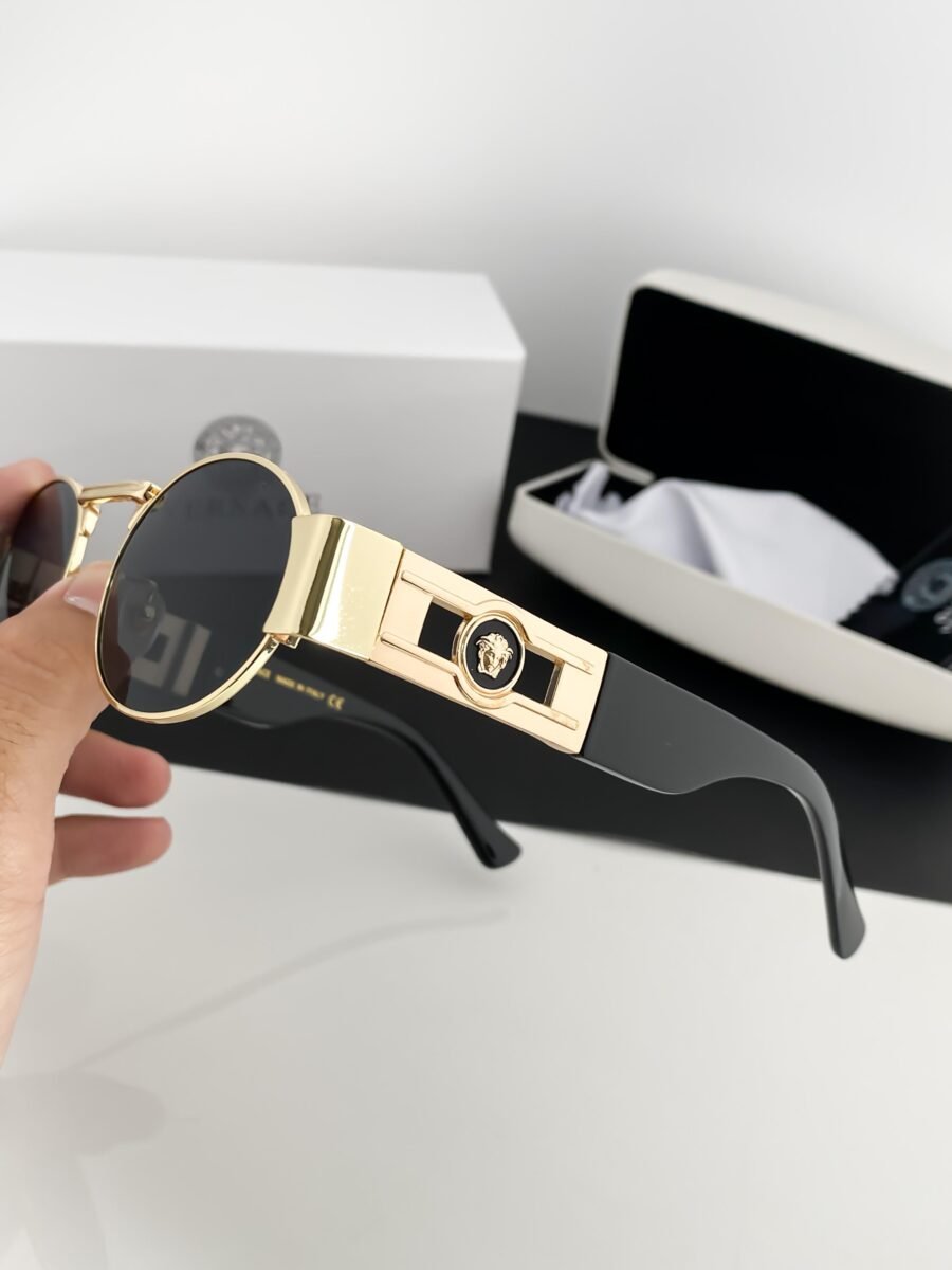 versace gold black