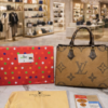 louis vuittion on the go medium tote bag with box dustbag bill