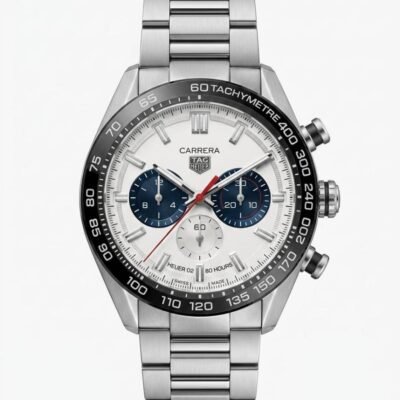 Tag_g heuuerCarrera Sport Chronograph 44mm silver white