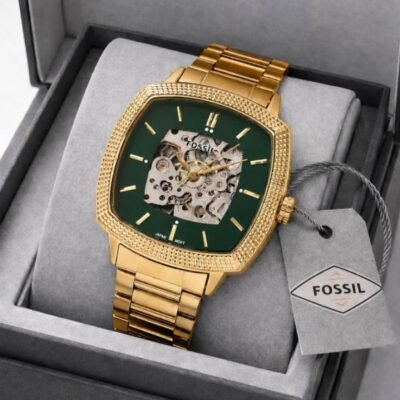 Fossii_l x Nick Jonas Machine Luxe gold green