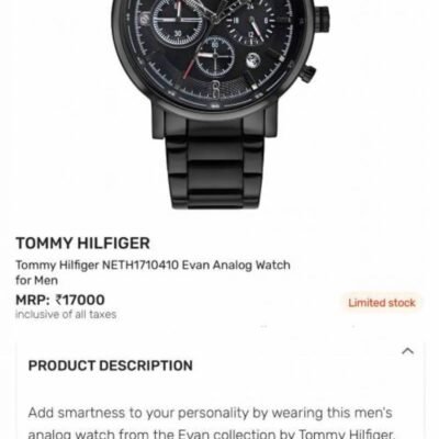 Tommy Evan full black