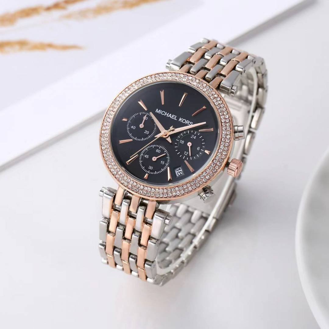 Michael Korr_s Darci Chronograph 2Ton-Copper-Black