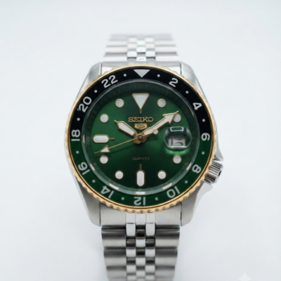 Seiko Gmt Master Gold Green Dial