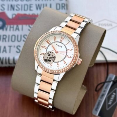 Fossii_l Architect Automatic 2Ton Copper White