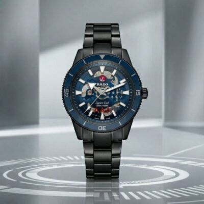 Radd_o Captain Cook HighTech Automatic Black-Blue-Silver