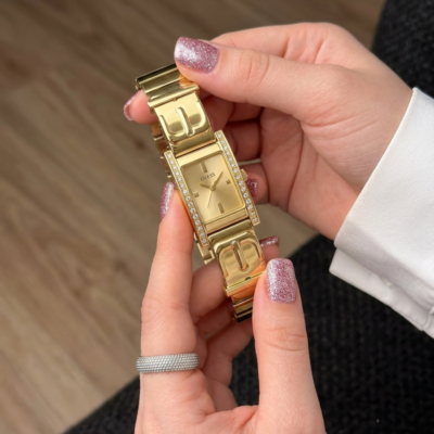 Guess Sasha Trend Gold-Gold