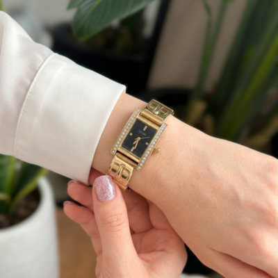 Guess Sasha Trend Gold-Black