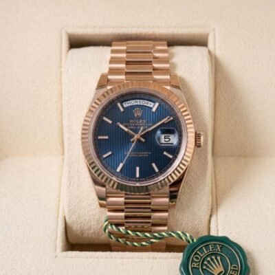 Rolee_x Oyster Perpetual Day Date 40 Battery Copper-Blue