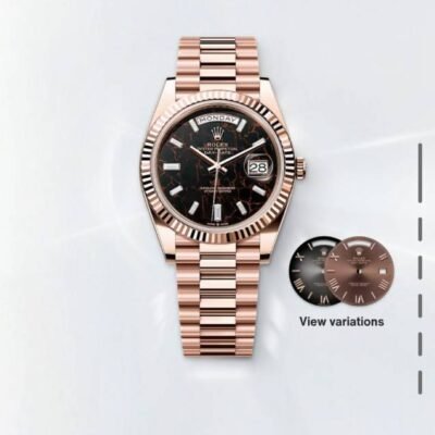 Rolee_x Oyster Perpetual Day Date 40 Battery Copper-Brown
