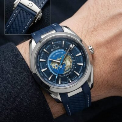 Omegg_a Seamaster Aqua Terra 150M Quartz World Map