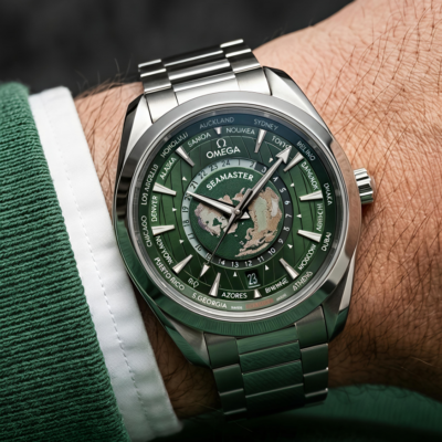 Omegg_a Seamaster Aqua Terra GMT Worldtimer