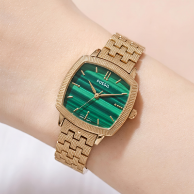 Fossii_l x Nick Jonas Ladies Gold Green 02