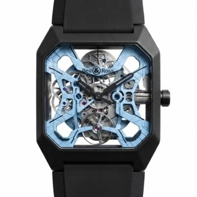 Bell&Rose BR03 Cyber automatic Black  Sky Blue Dial
