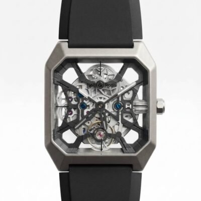 Bell&Rose BR03 Cyber automatic Silver Black  Dial