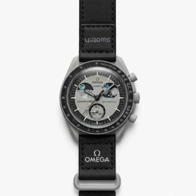 Omegg_a Speedmaster Moon watch Black