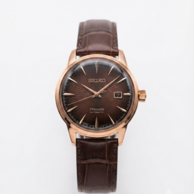 Seiko Presage Automatic Leather copper Dial
