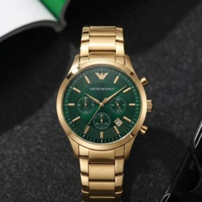 Emporio Armaan_i Classic Gold Green