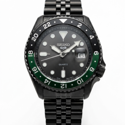 Seiko Gmt Master Green black dail