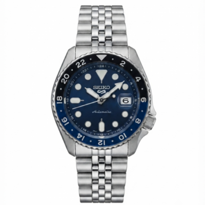 Seiko Gmt Master Sliver Blue Dail