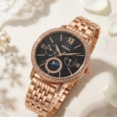 Fossii_l Es3121 Jacqueline Sun Moon Copper-Black