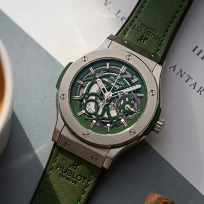 Hublot Classic Fusion Aerofusion Silver-Green