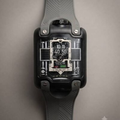 Hublot MP-10 Tourbillon Grey Black Dial