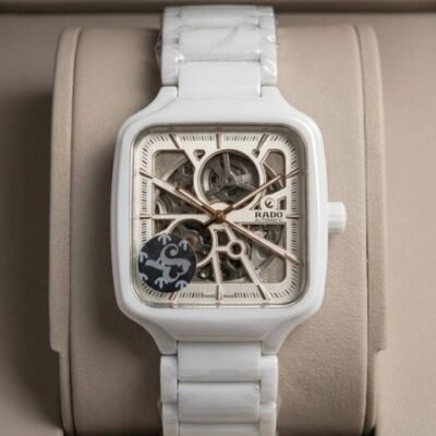 Radd_o True Square Automatic Ceramic White Copper line