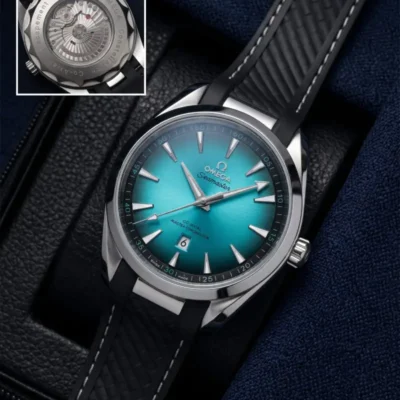 Omeg a Seamaster Aqua Terra Turquoise " Fake Automatic"