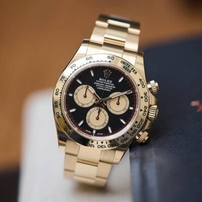 Rolee_x Oyster Perpetual Daytona Chosmograph Gold-Black-Gold Chrono