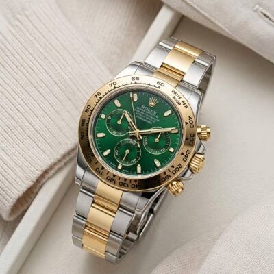 Rolee_x Oyster Perpetual Daytona Chosmograph Gold-Green