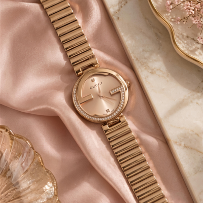 Gucci Interlocking G Rose-Gold Pink