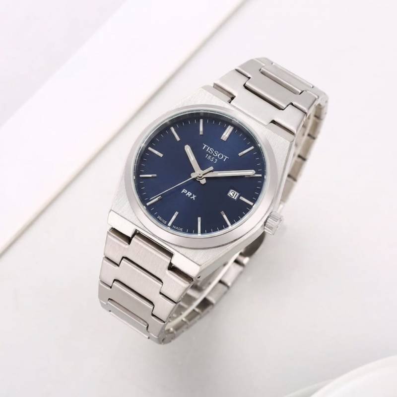 Tissoo_t 1853 Prx Silver-Blue Plain