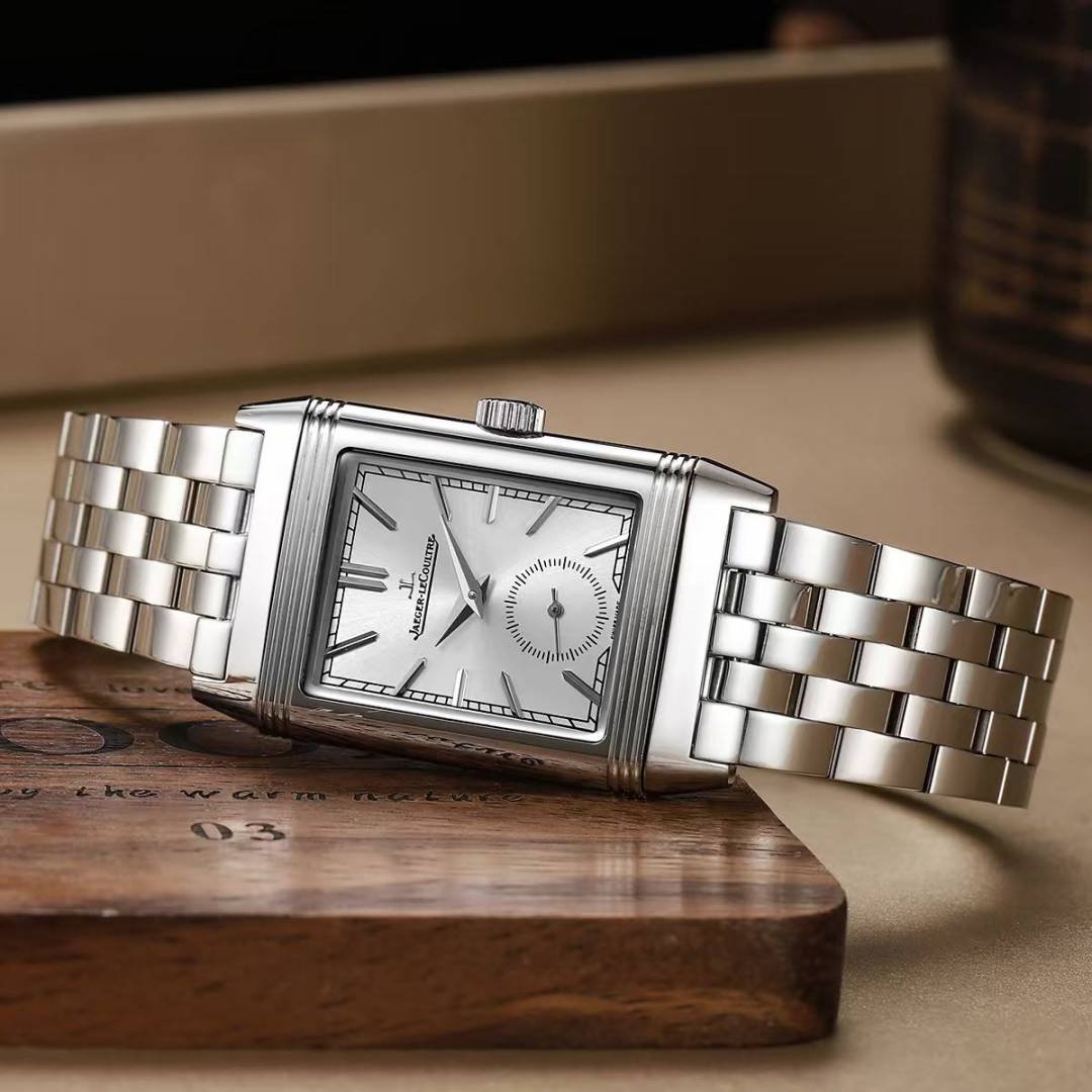 Jaeger- LeCoultre Reverso Tribute Small Seconds metal silver white