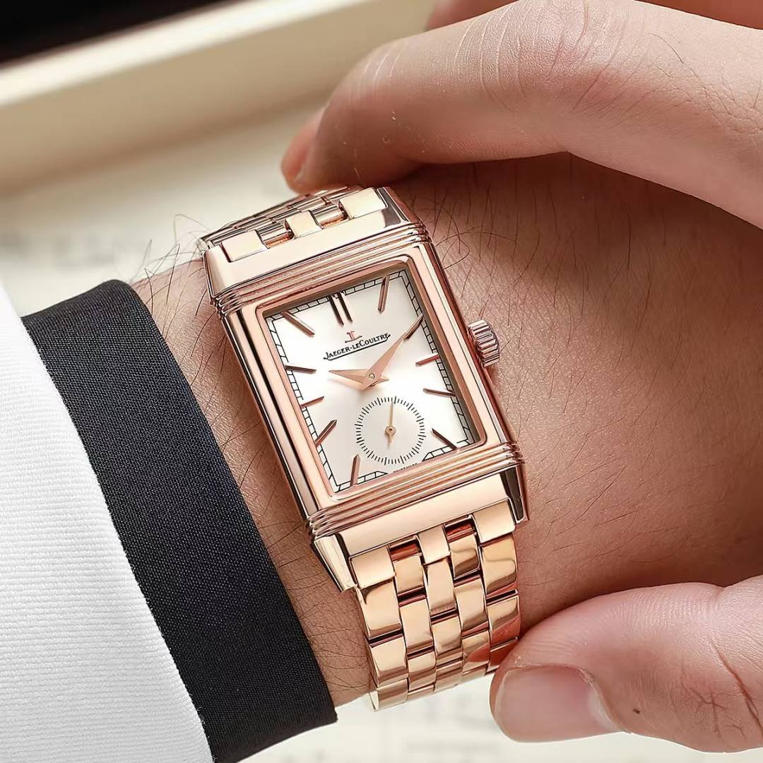 Jaeger- LeCoultre Reverso Tribute Small Seconds metal copper white