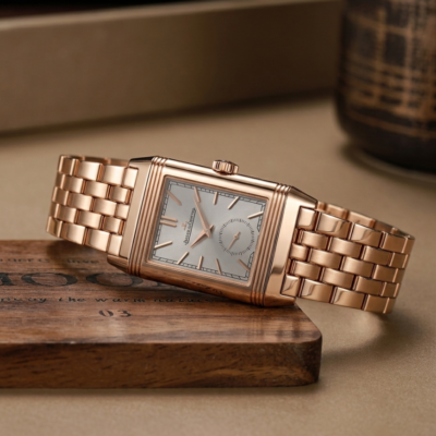 Jaeger- LeCoultre Reverso Tribute Small Seconds metal copper gray