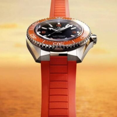 Omegg_a Seamaster Planet Ocean 600M Co-Axial Master Chronometer full Orange