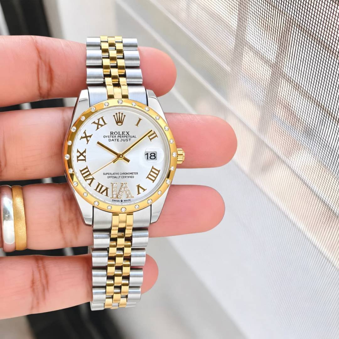 Rolex Datejust 31 2Ton White Roman