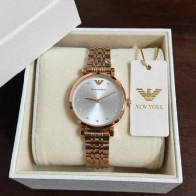 Emporio Armaann_i Classic copper white dimond